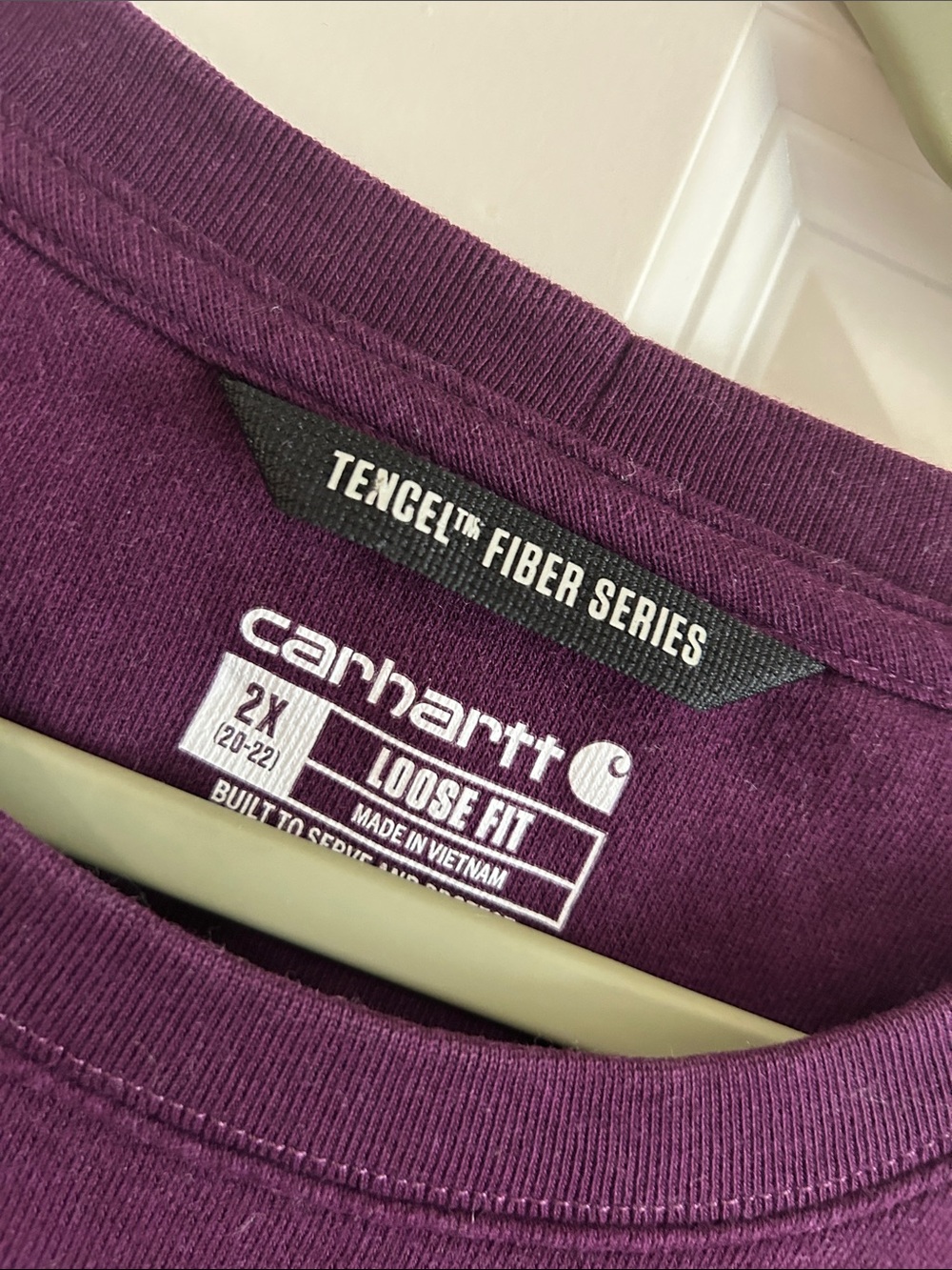 Carhartt tencel fiber series loose fit sleeve graphic sweatshirt 2x - Picture 4 of 6